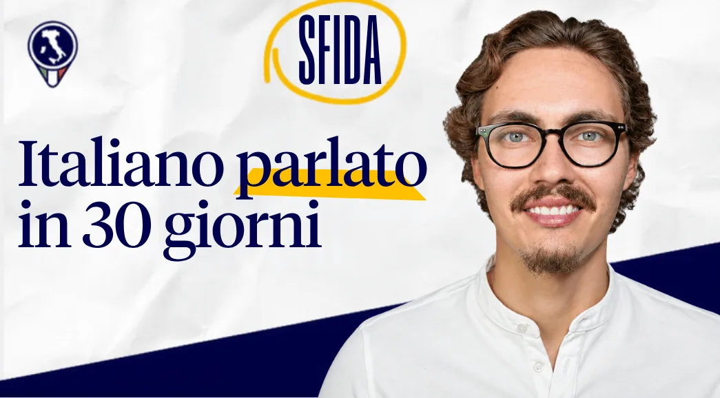 Copertina della sfida Italiano parlato in 30 giorni